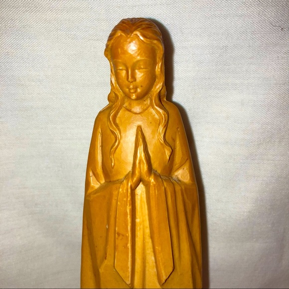 Vintage 50s Praying Angel on a Golf Ball